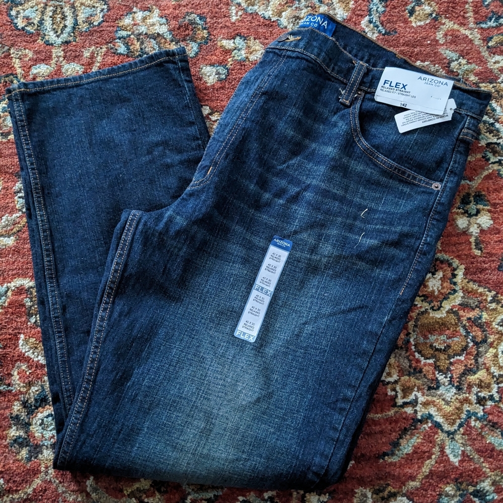 Men's Arizona Blue Jeans 40 X 30 NWT